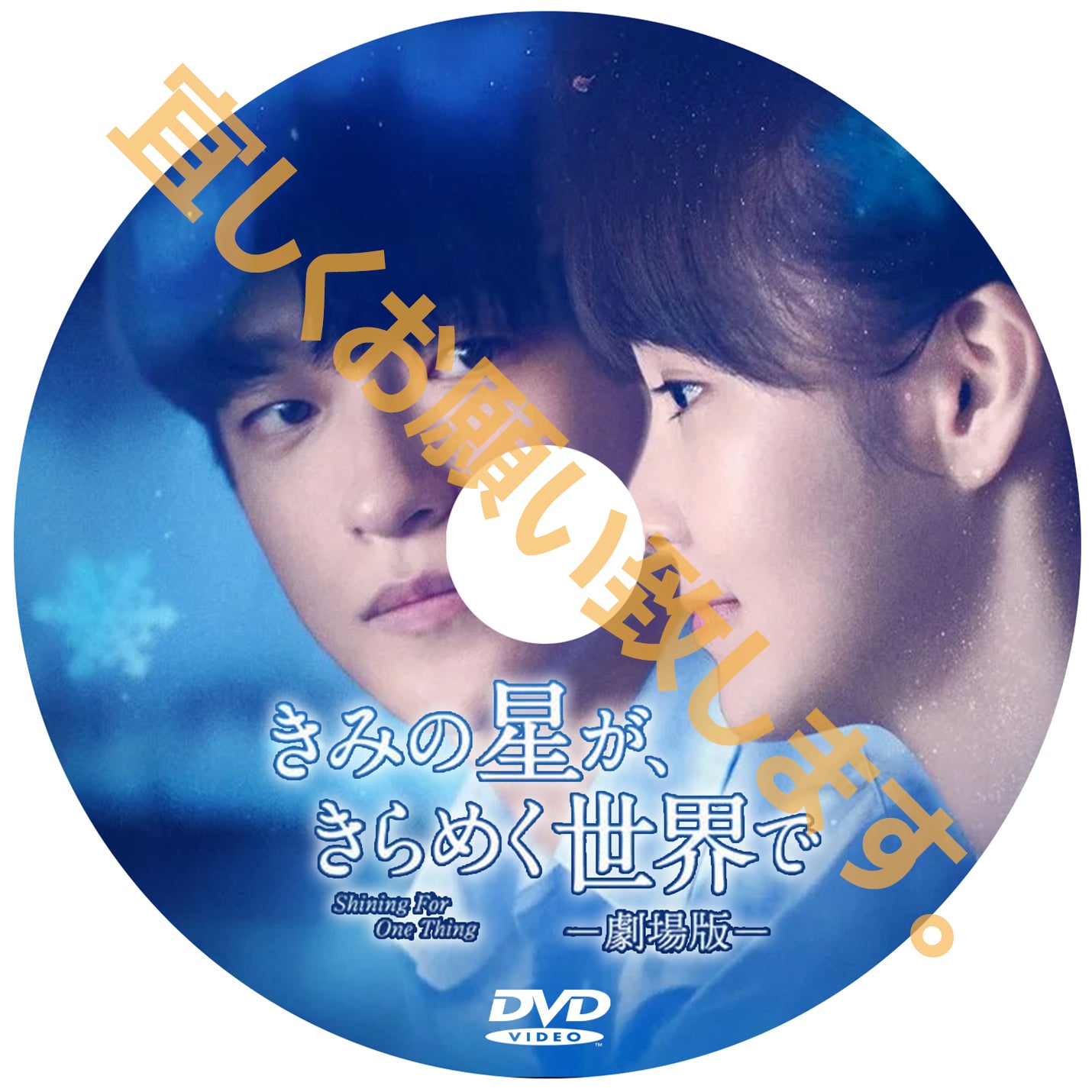C645. きみの星が、きらめく世界で-劇場版-(中国映画)DVD